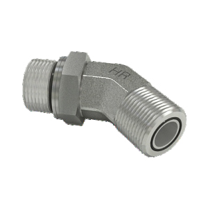 ORFS/BSP Boru Ba�lant� Kontra Somun 45� Dirsek H7203